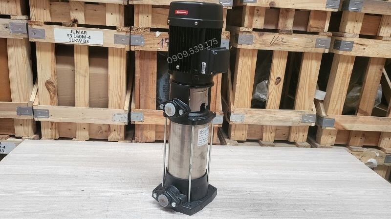Bơm trục đứng phù hợp cho giếng khoan sâu, hệ thống tăng áp hoặc các ứng dụng đòi hỏi cột áp cực cao.